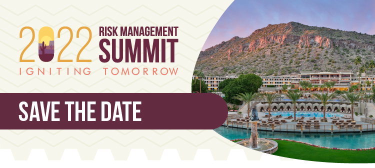 Announcing the 2022 Risk Management Summit: October 9-12th
